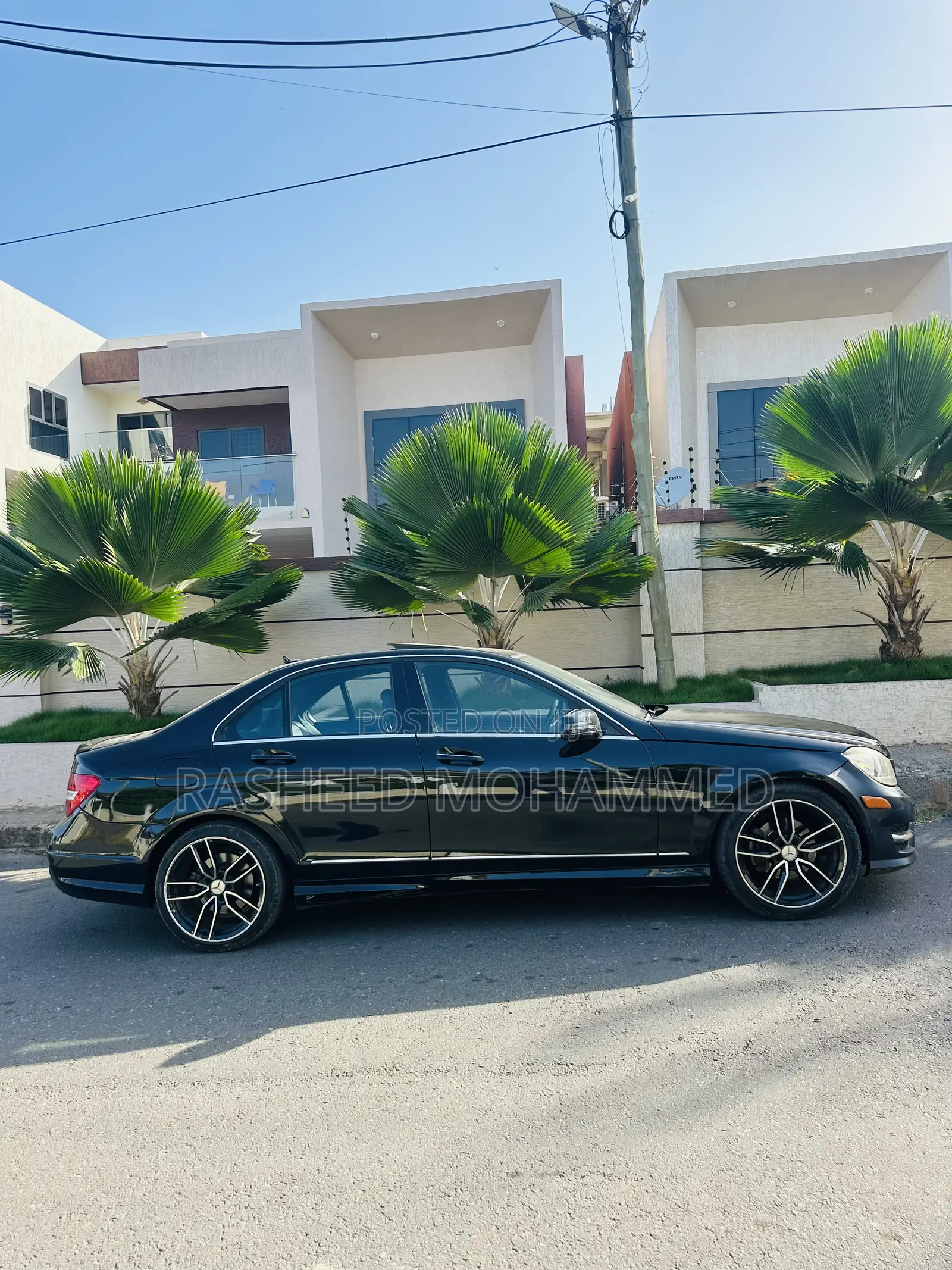 Mercedes-Benz C250 2014 Black