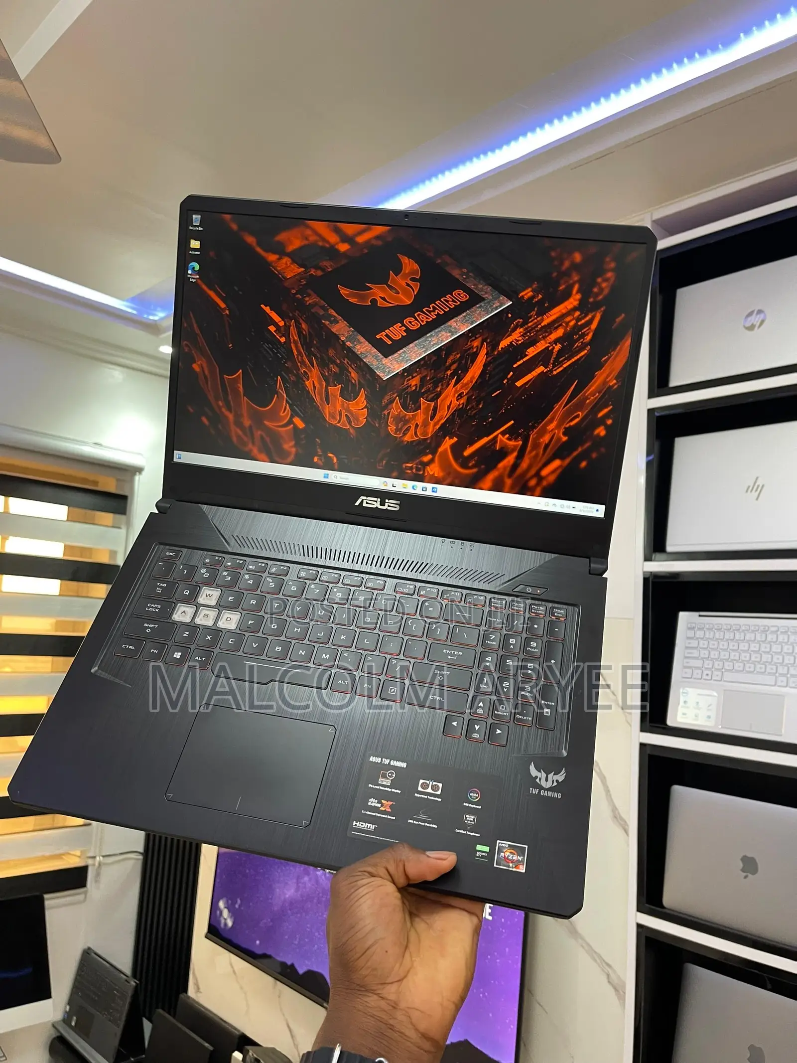Laptop Asus TUF Gaming FX504 8GB Nvidia HDD+SSD 512GB