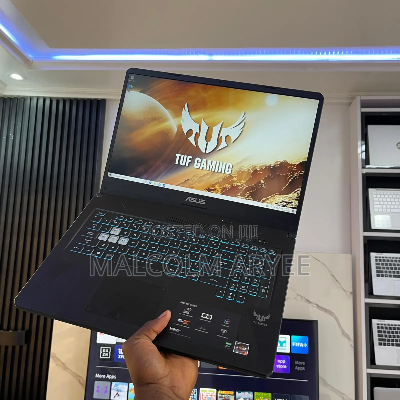 Laptop Asus TUF Gaming FX504 8GB Nvidia HDD+SSD 512GB