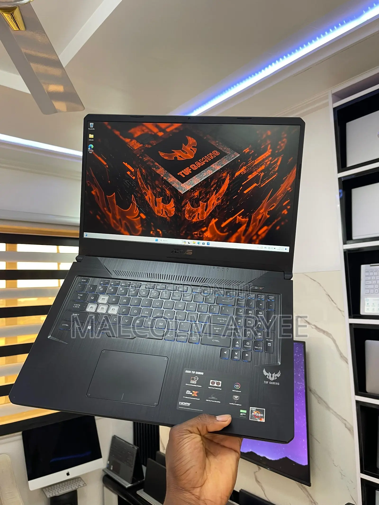Laptop Asus TUF Gaming FX504 8GB Nvidia HDD+SSD 512GB