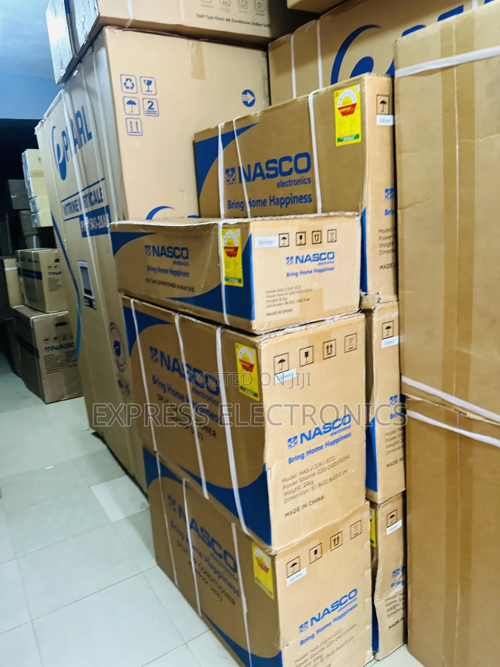 Ultra Modern Sleek White Nasco 2.0hp Split R410 Gas