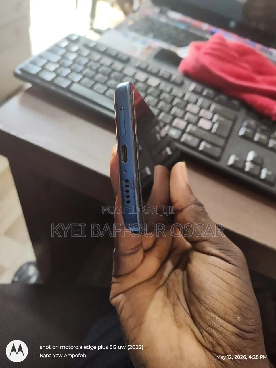 Motorola Edge 5G UW (2021) 256 GB Blue