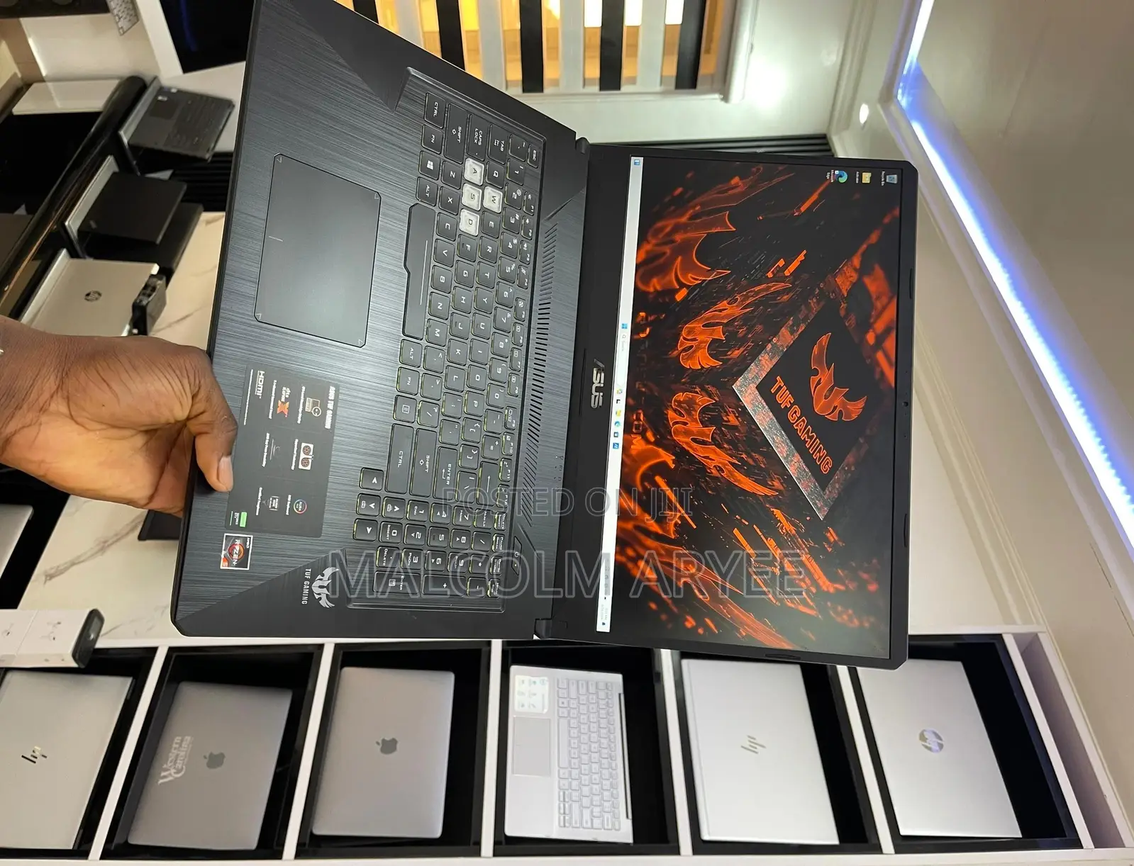 Laptop Asus TUF Gaming FX504 8GB Nvidia HDD+SSD 512GB