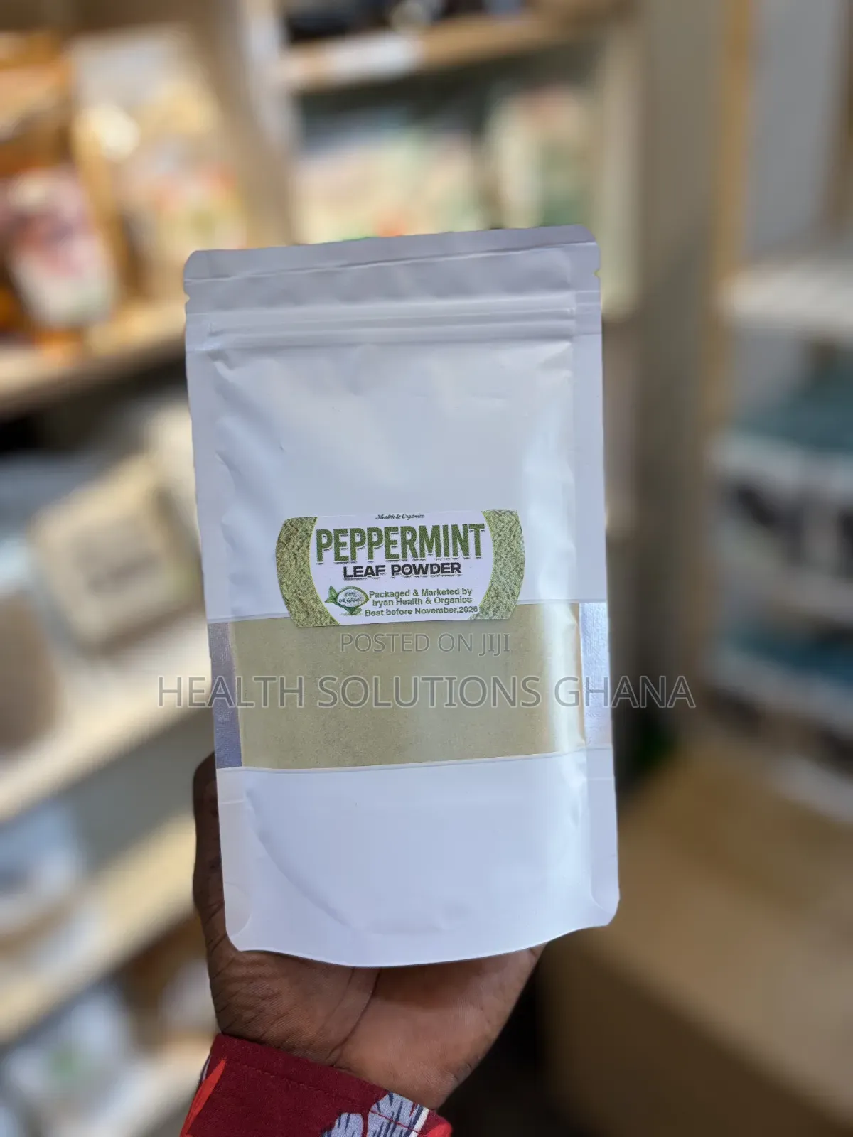 Peppermint Leaf Powder for Digestive Refreshing Wellness Support
