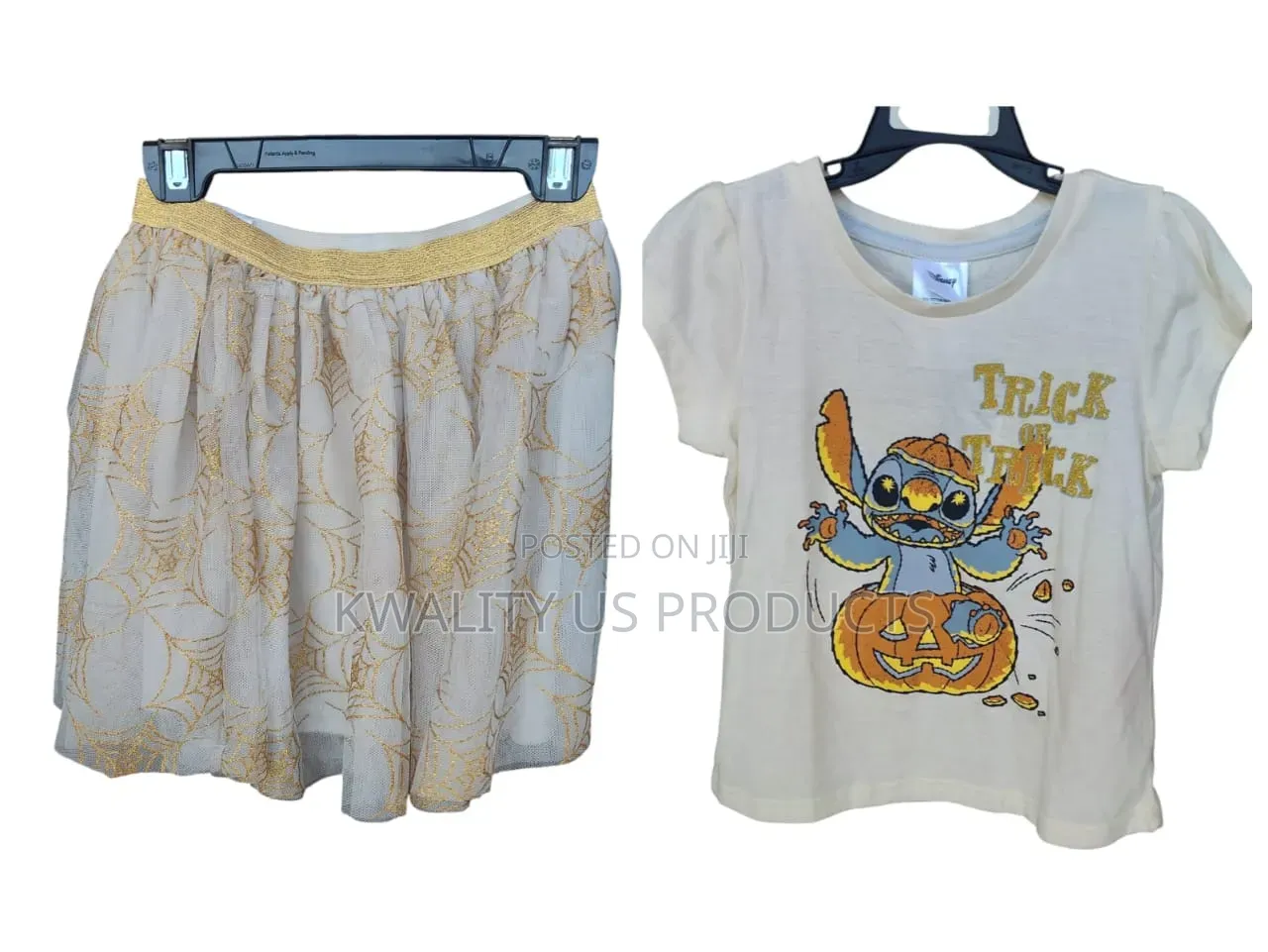 Disney Girls Skirt and T-Shirt Set - 5 and 6 Years