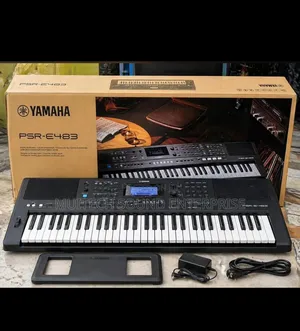 Yamaha Keyboard PSR E- 483 (New Edition)