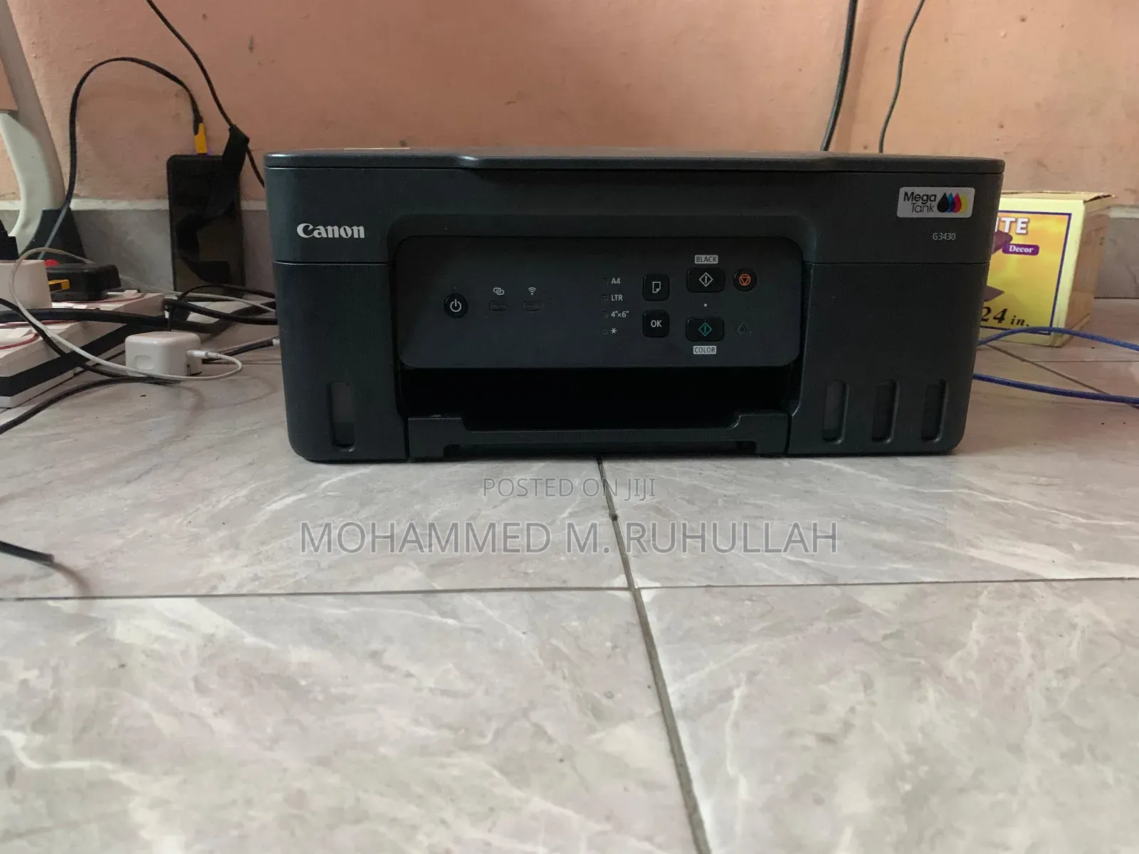 Canon Printer Colored and B/W Function
