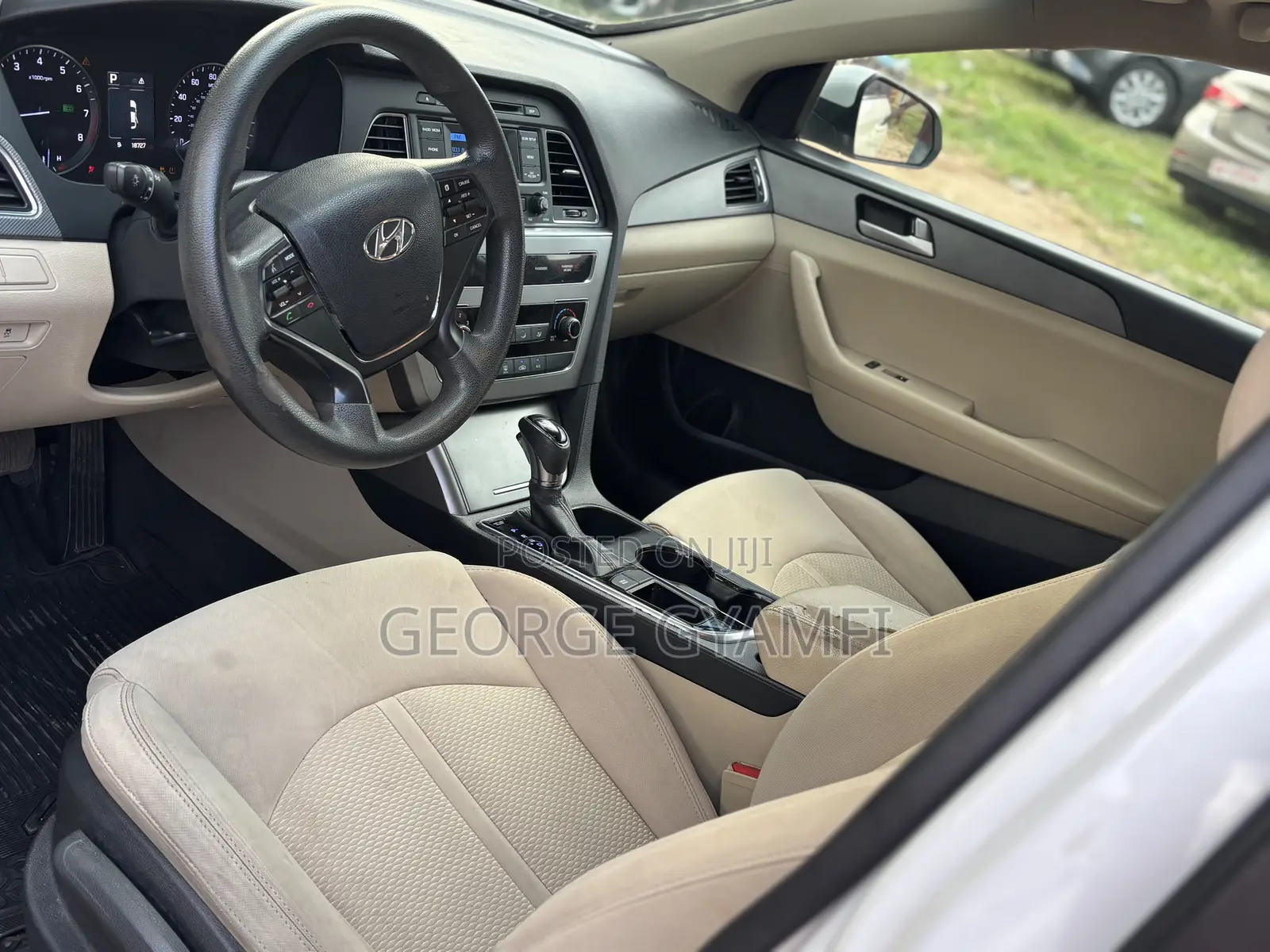 Hyundai Sonata SE 4dr Sedan (2.4L 4cyl 6A) 2015 White