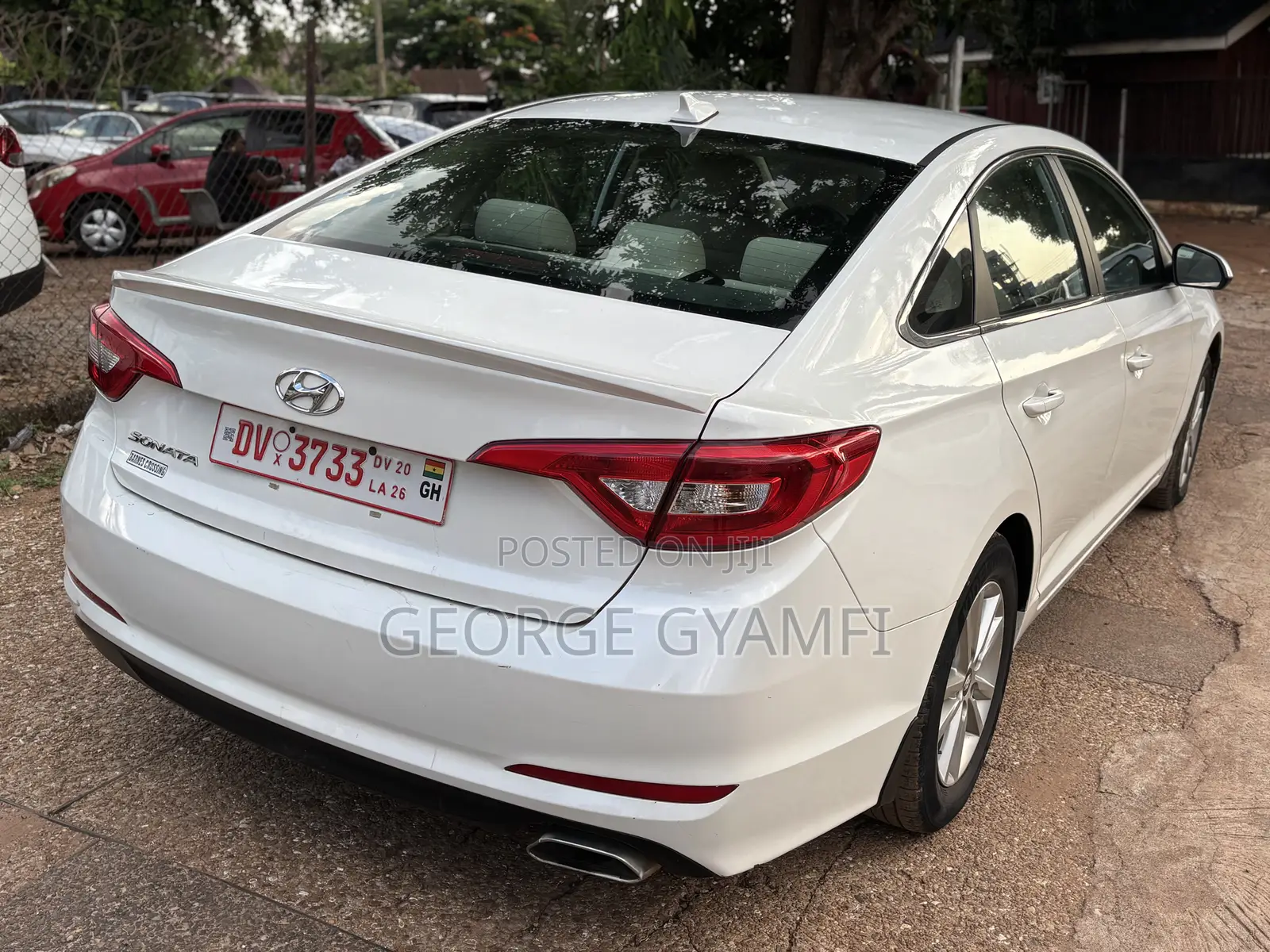 Hyundai Sonata SE 4dr Sedan (2.4L 4cyl 6A) 2015 White