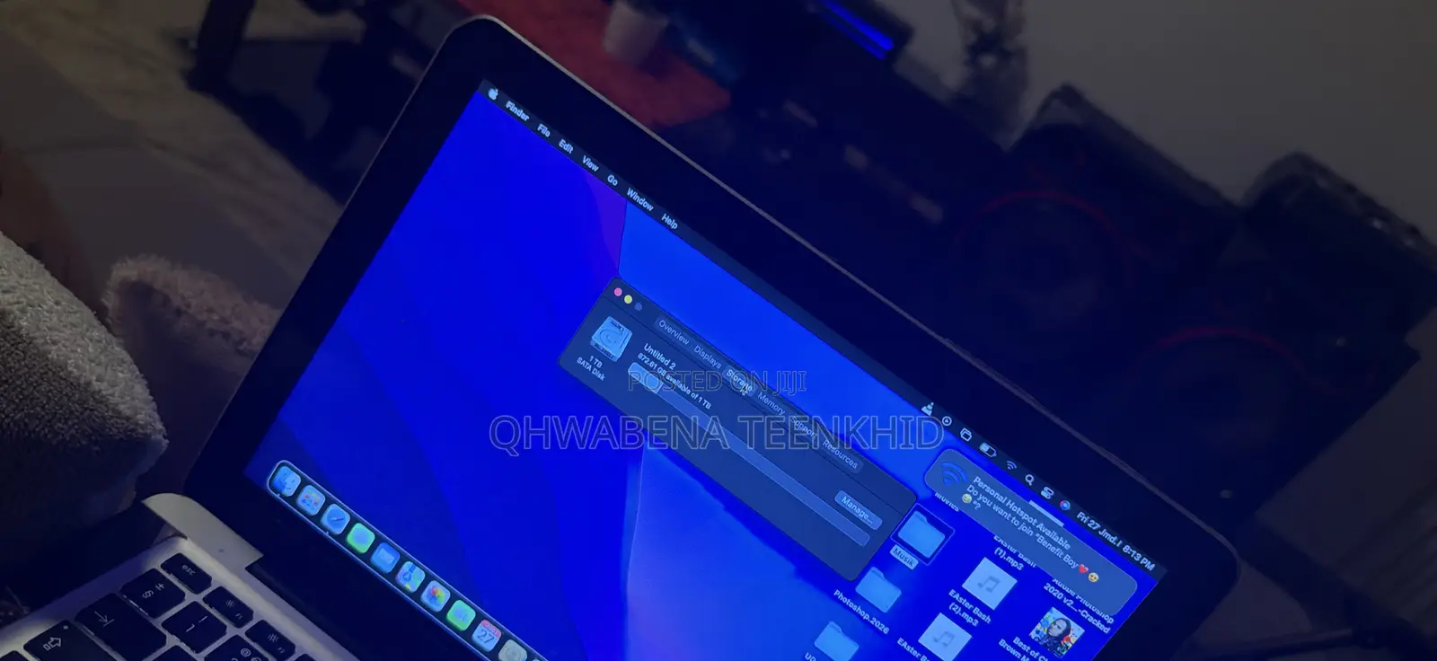 Laptop Apple MacBook 2013 8GB Intel Core i5 HDD+SSD 1T