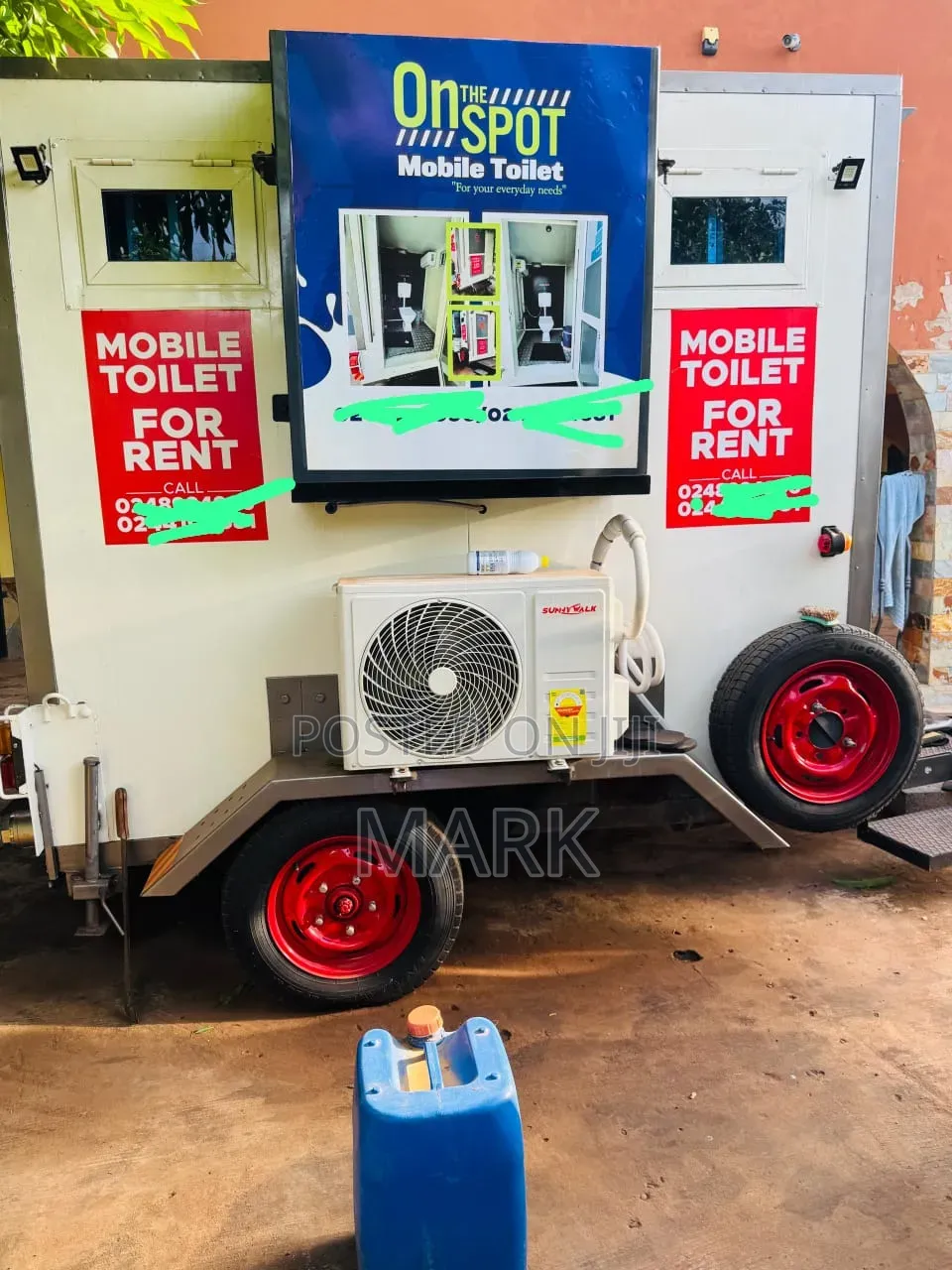 Mobile Toilets For Rentals