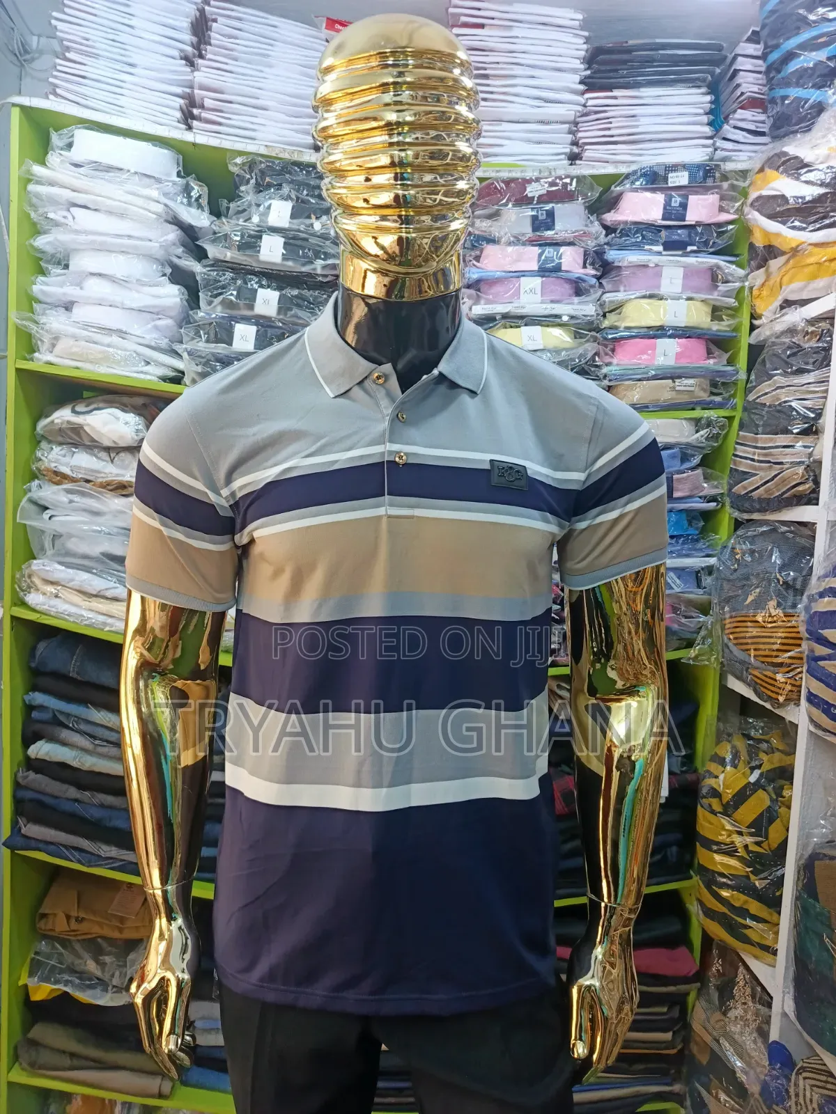 Authentic Men’S Lacoste K G Shirts-Tryahu Price in Ghana