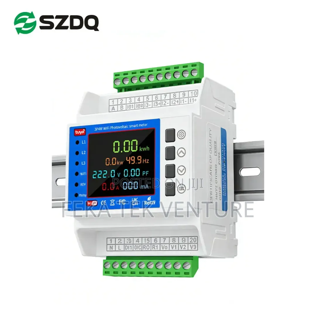 Tuya 100a Three Phase Smart Meter