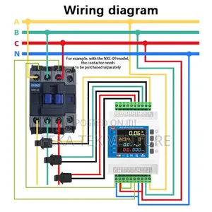 Tuya 100a Three Phase Smart Meter