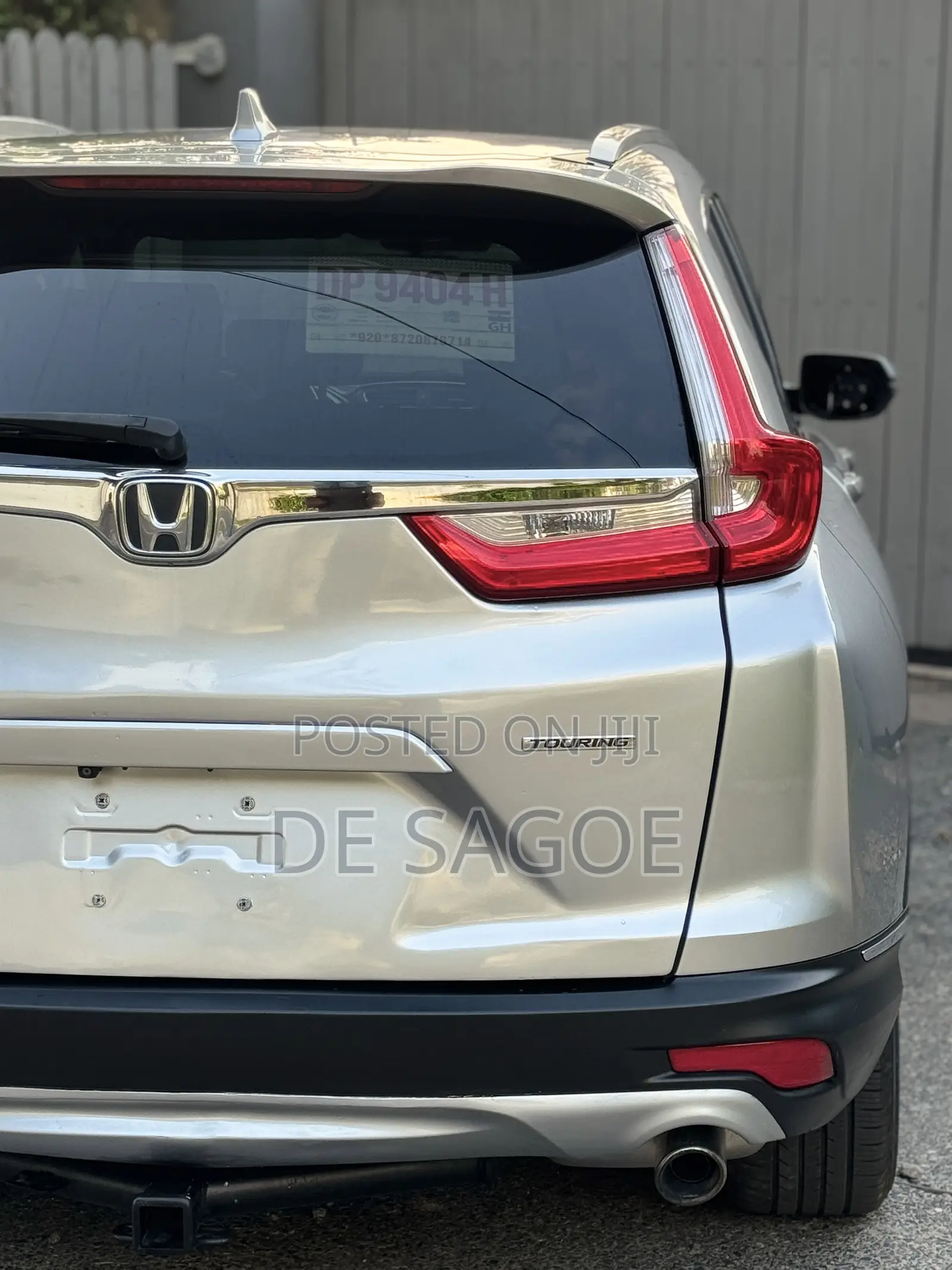 Honda CR-V Touring 4dr SUV AWD (1.5L 4cyl CVT) 2017 Gray
