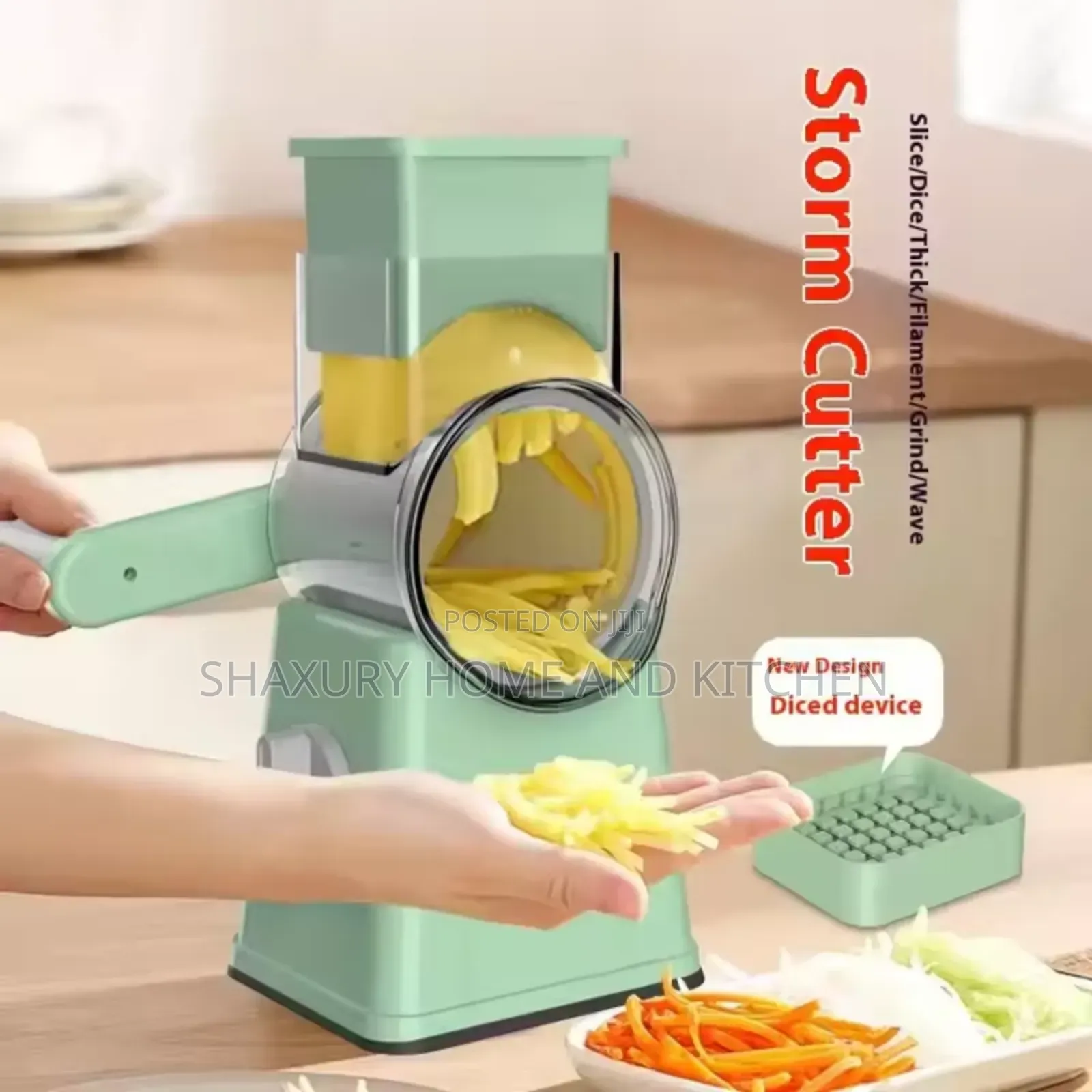 Rotary Vegetable Fruit Cutter Slicer