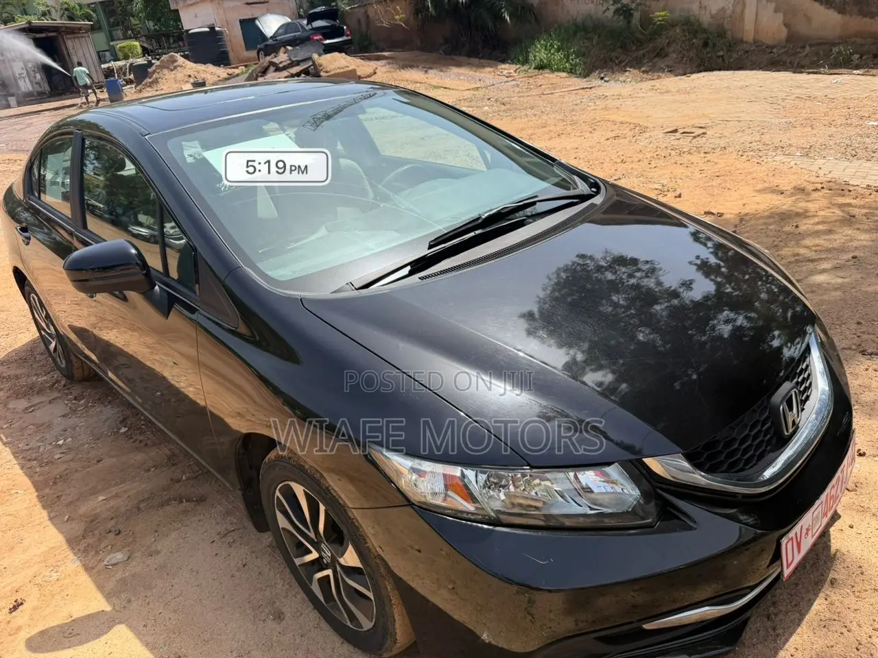 Honda Civic EX-L 4dr Sedan (1.8L 4cyl CVT) 2014 Black