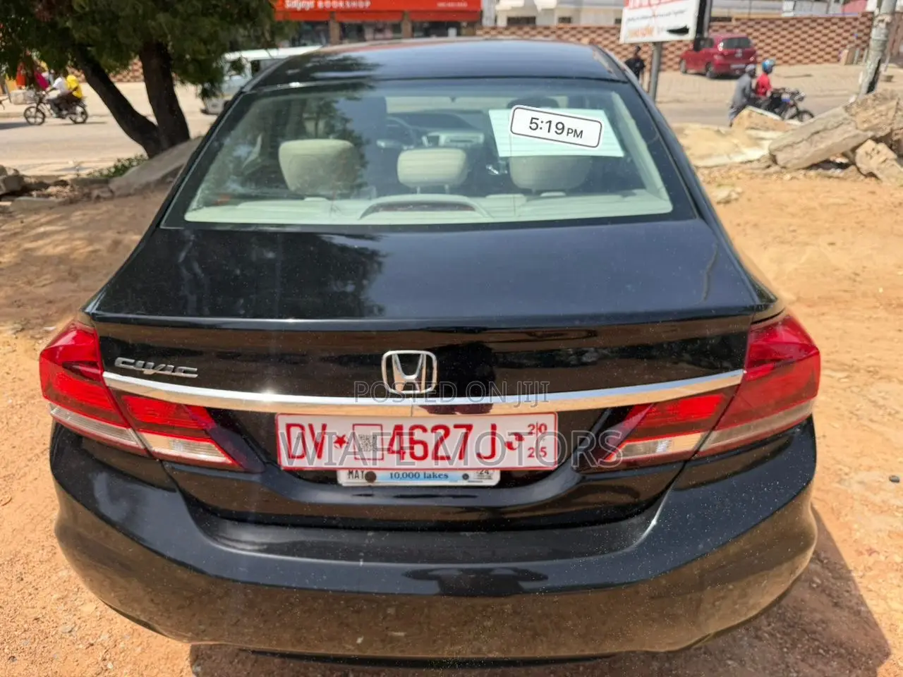 Honda Civic EX-L 4dr Sedan (1.8L 4cyl CVT) 2014 Black