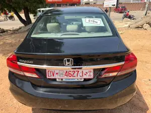 Honda Civic EX-L 4dr Sedan (1.8L 4cyl CVT) 2014 Black
