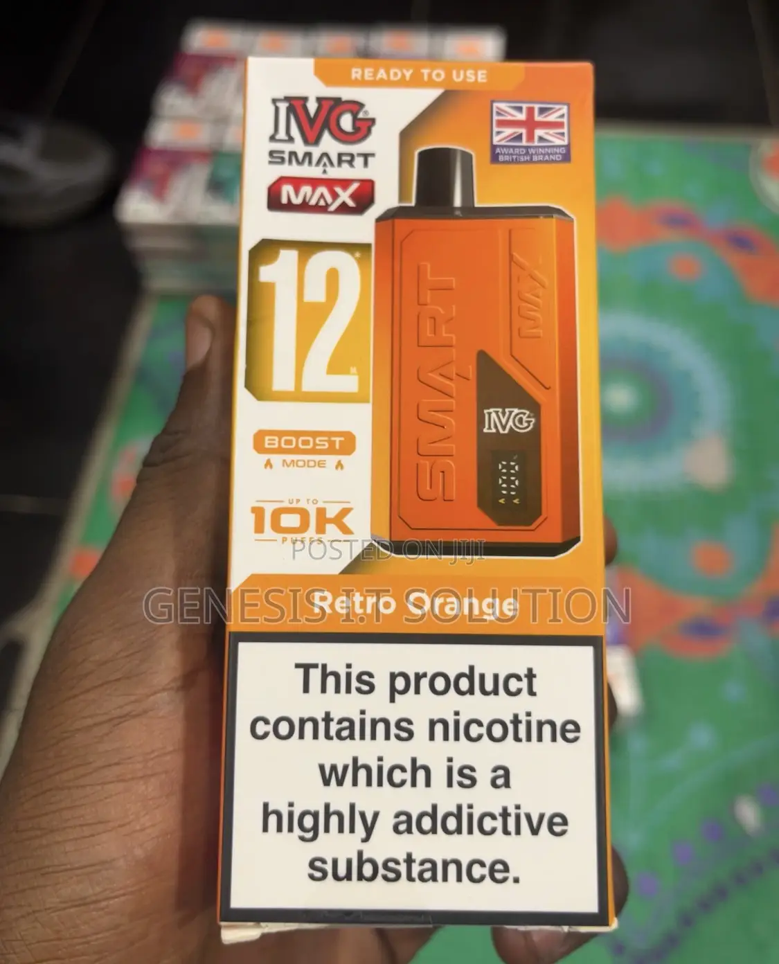 Original Uk/Ireland Vapes Available With Refillable Option
