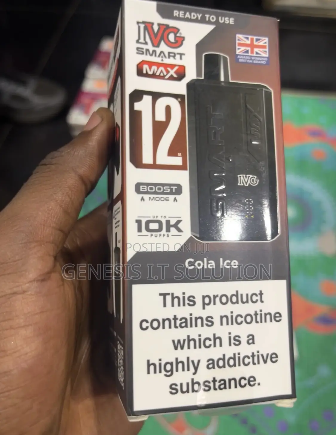 Original Uk/Ireland Vapes Available With Refillable Option