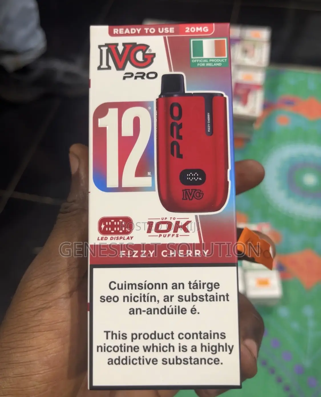 Original Uk/Ireland Vapes Available With Refillable Option