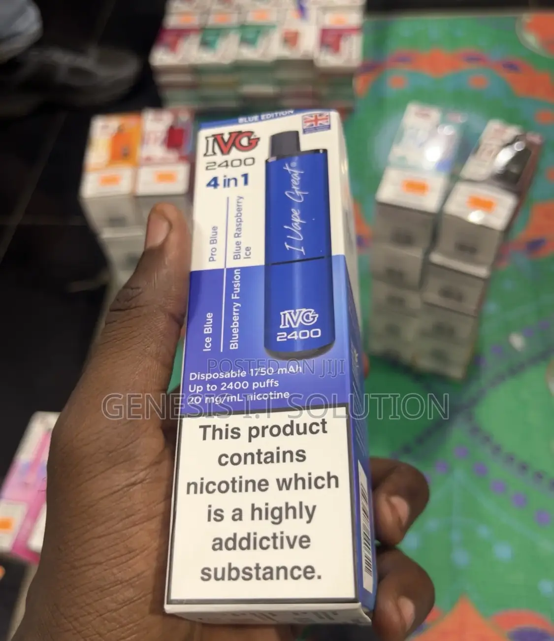 Original Uk/Ireland Vapes Available With Refillable Option