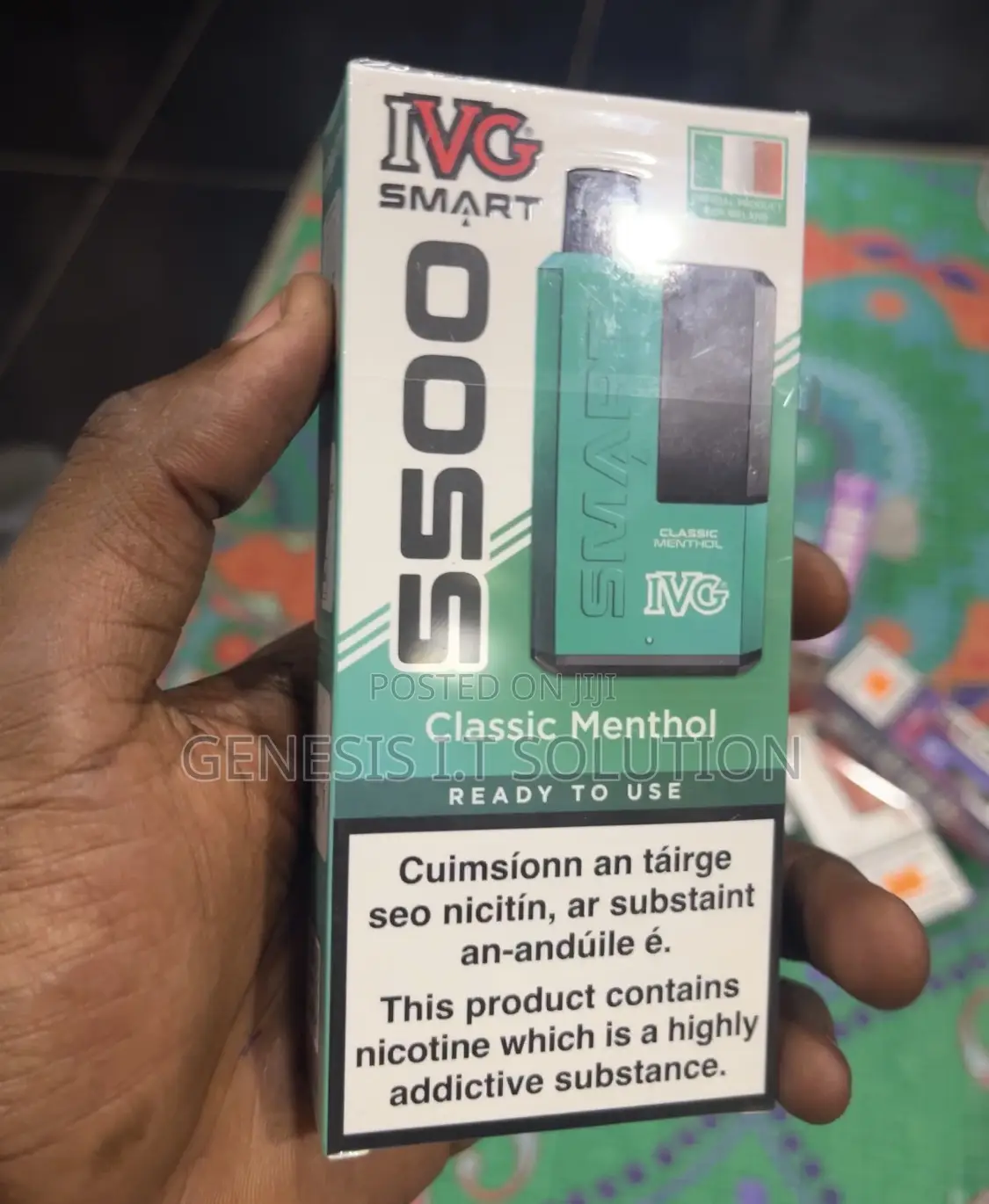 Original Uk/Ireland Vapes Available With Refillable Option