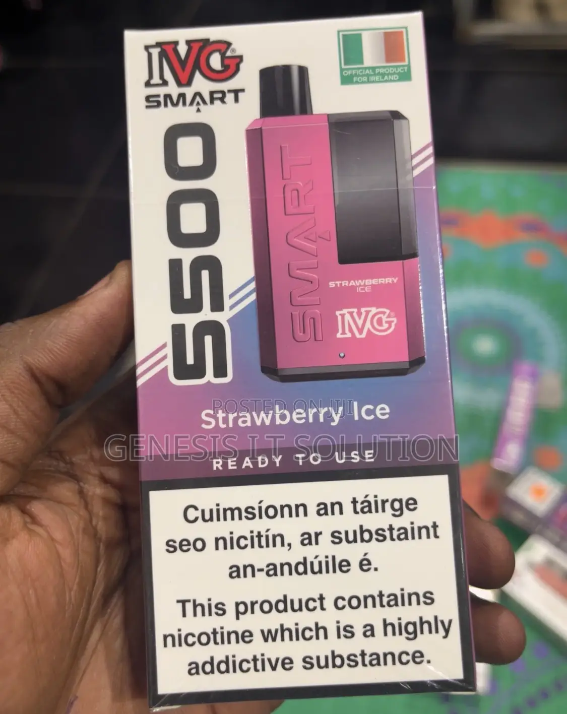 Original Uk/Ireland Vapes Available With Refillable Option