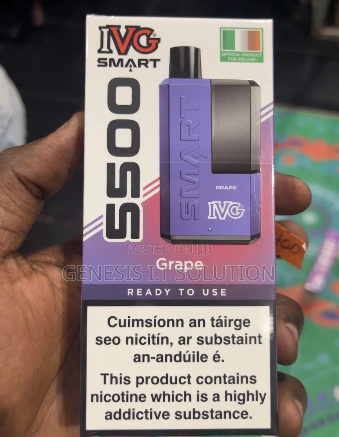Original Uk/Ireland Vapes Available With Refillable Option