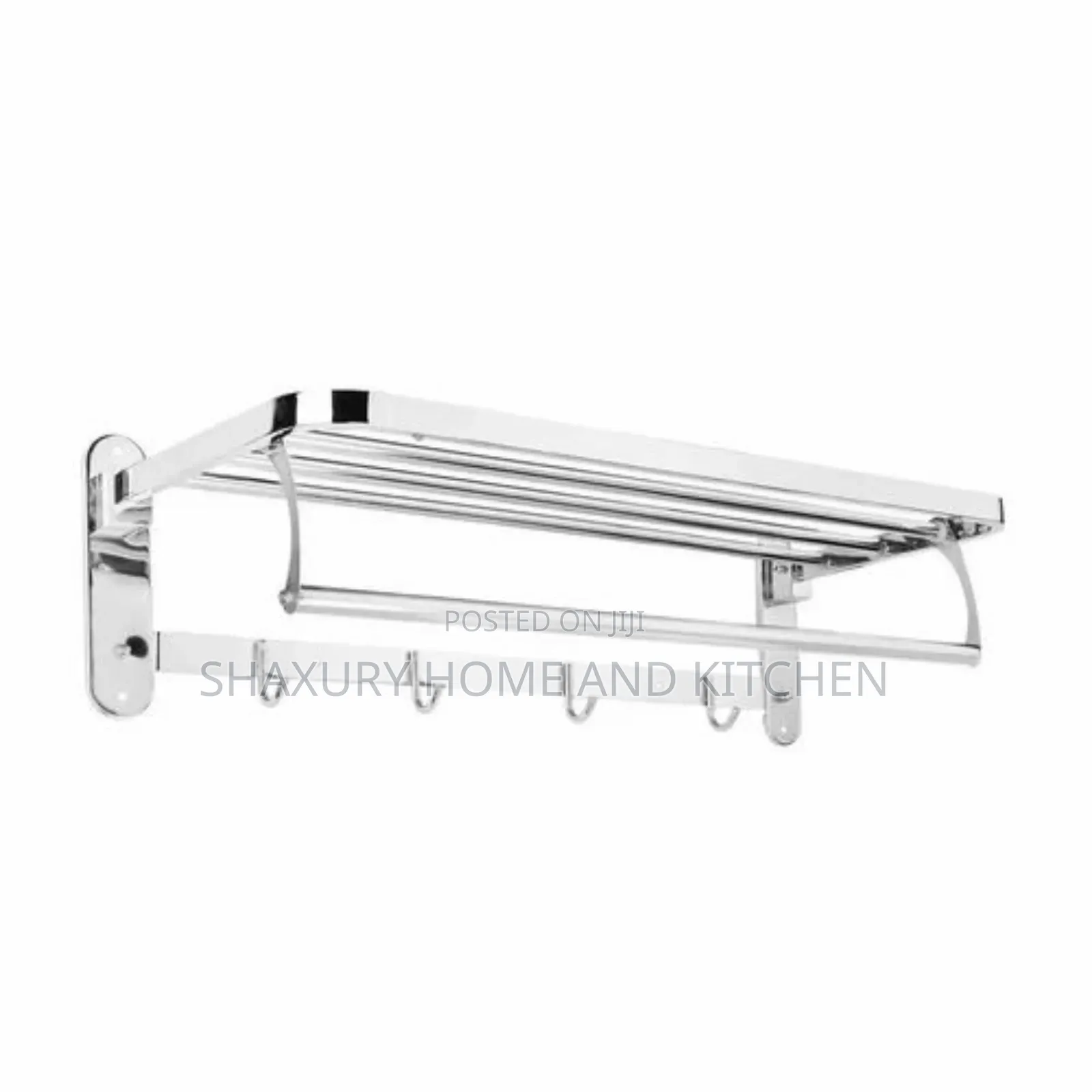 Stainless Steel Foldable Bathroom Towel Rack