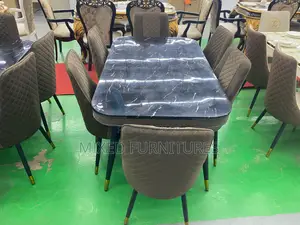 Dining Sets With 6 Seater Sewed Chairs