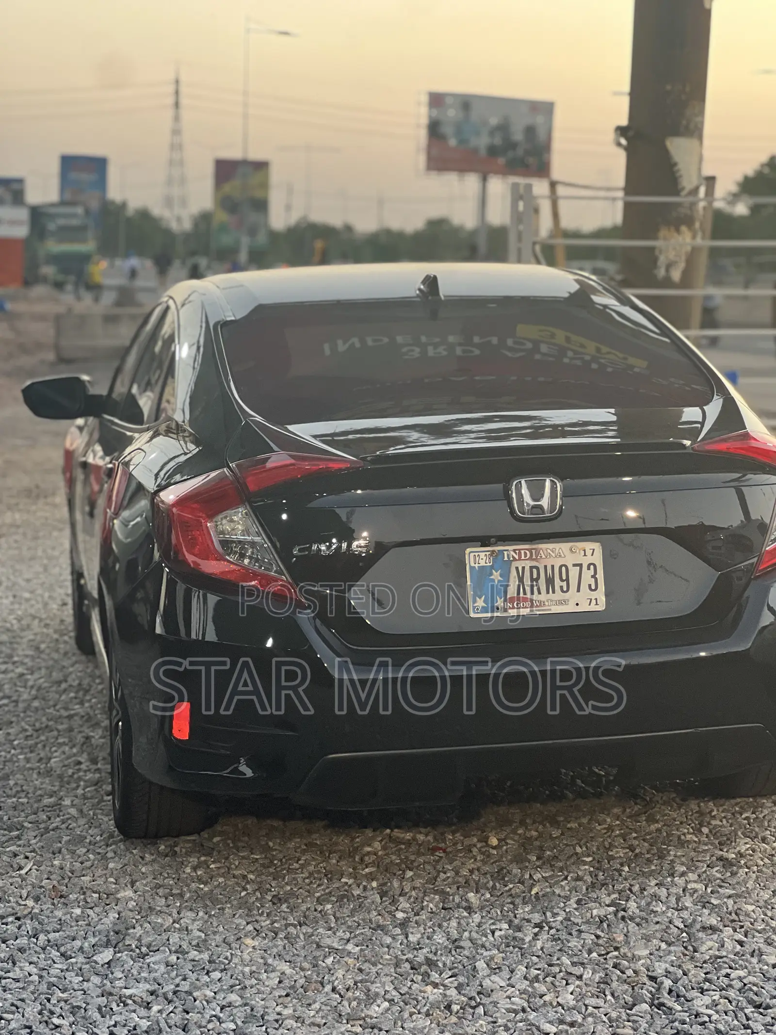 Honda Civic 2017 Black