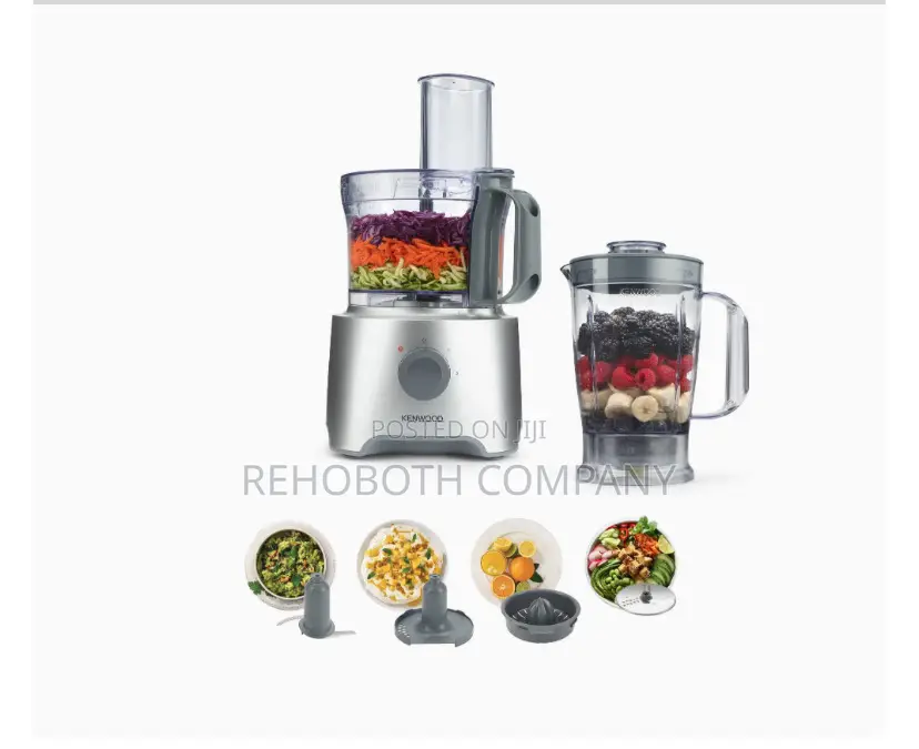 Kenwood Fdp302si Food Processor With 2.1l Bowl With 1.2l Blender