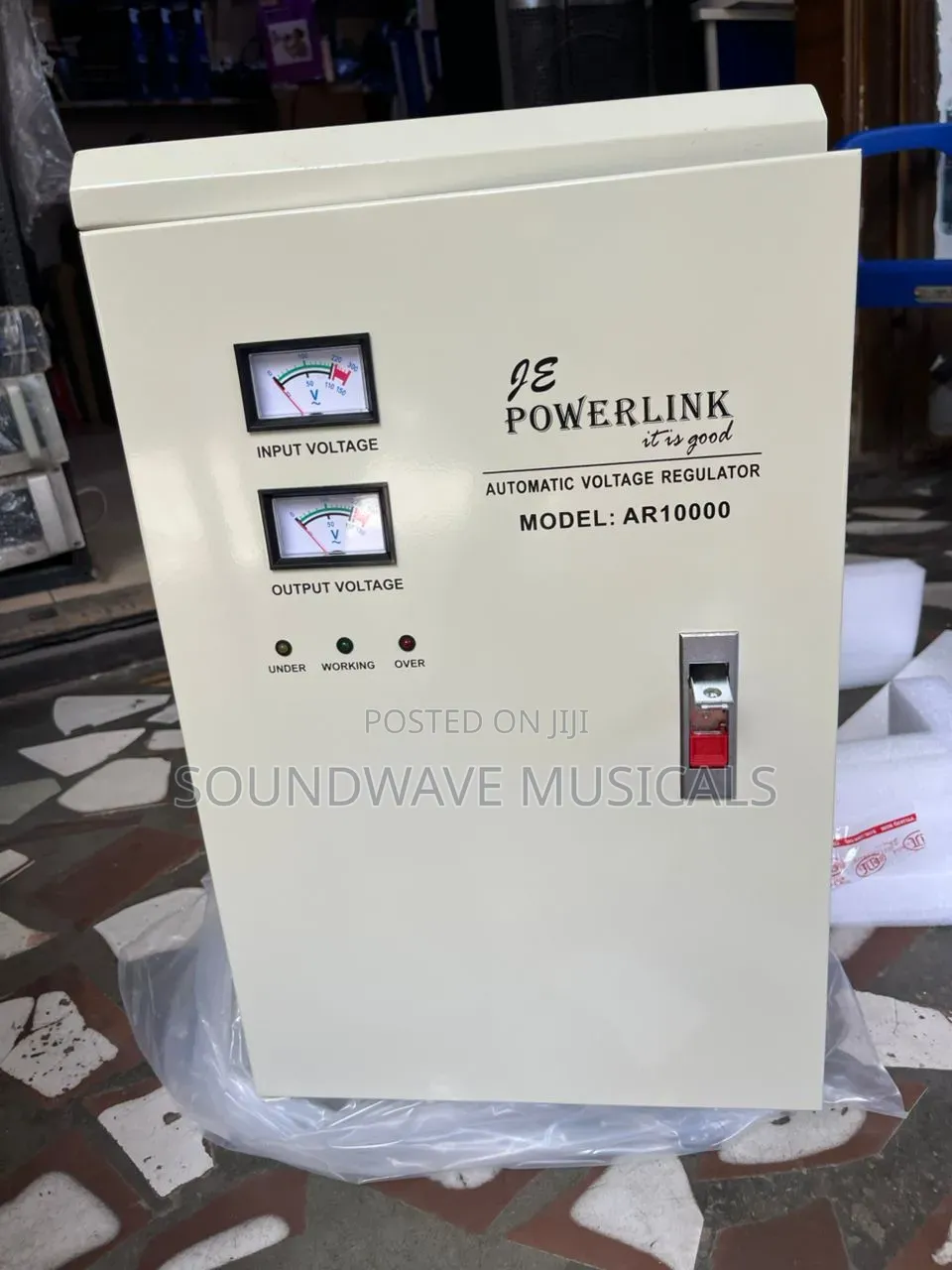 Powerlink Ar 10000 Automatic Valtage Stabilizer