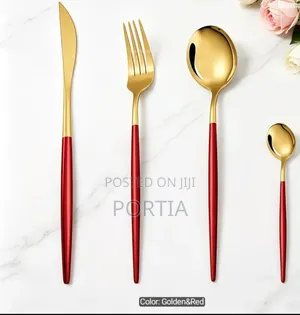 Portuguese Cutlery Stainless Steel 24 Pieces Forks Spoons And Knives