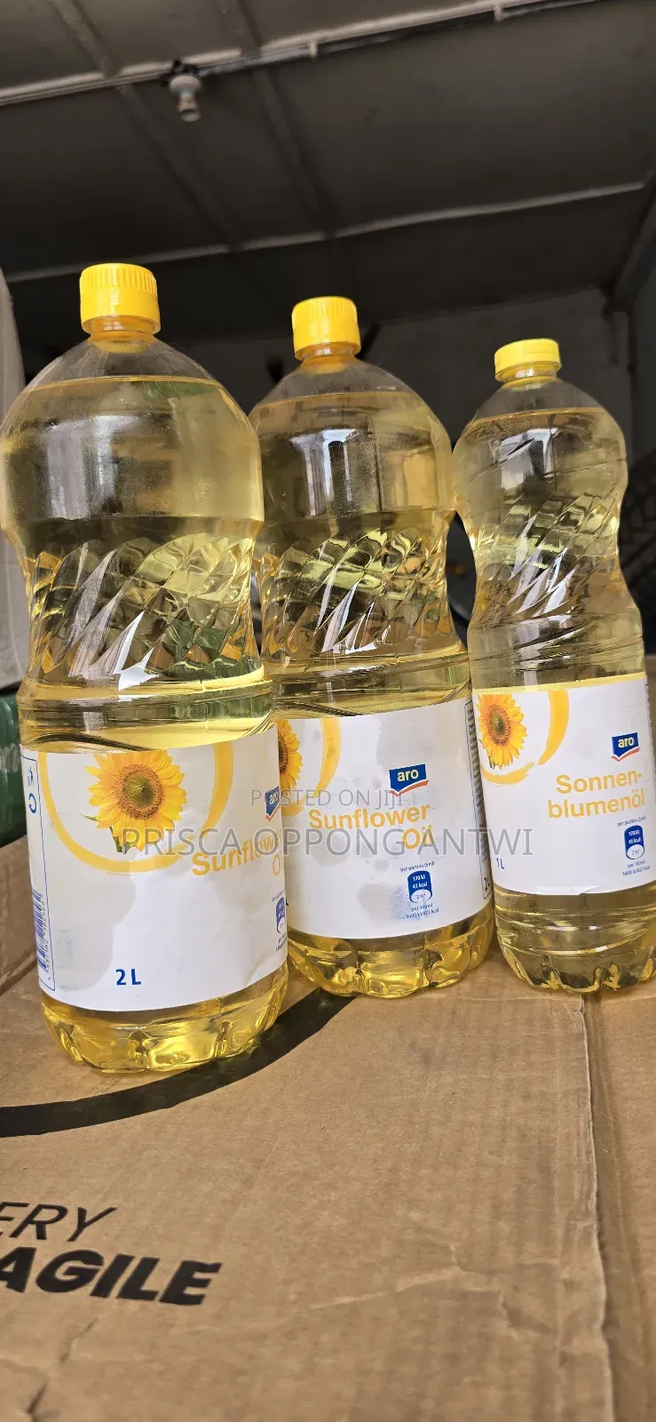 Sunflower and Canola Oil