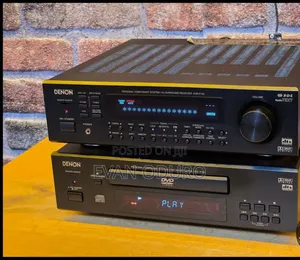 Powerful Denon Compact Av Sound System Optical/Aux/Usb/Bluetooth,Dvd
