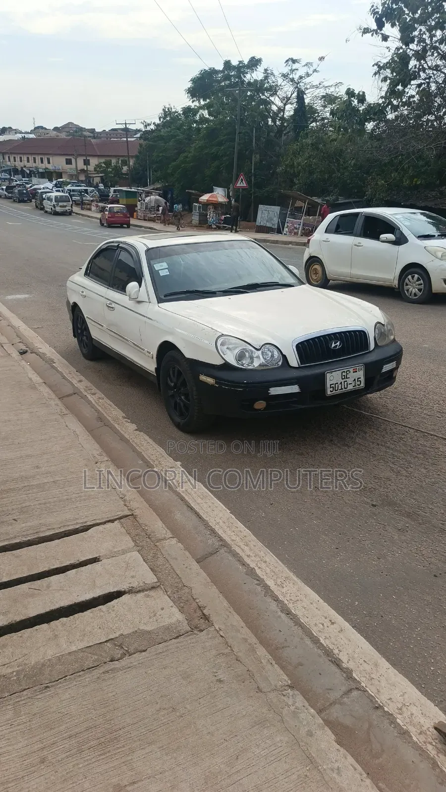 Hyundai Sonata 2002 White