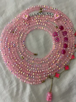 Pink Luxury Waist Bead