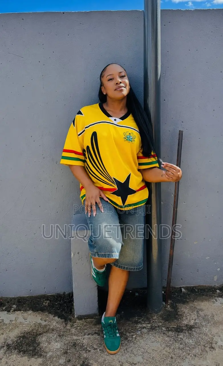 Ghana Black Stars Special Fan Jerseys (Yellow)