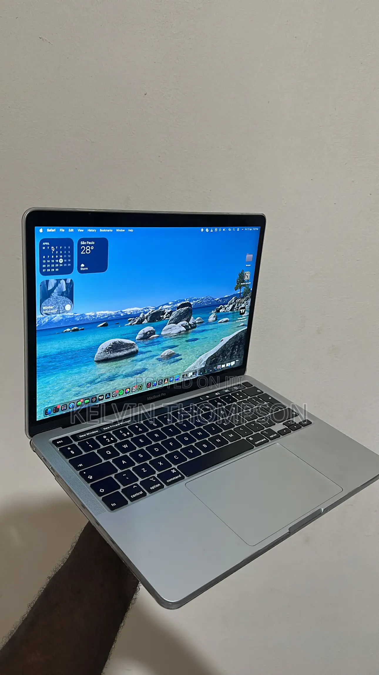 Laptop Apple MacBook Pro 2020 16GB Intel Core i5 SSD 512GB