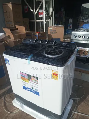 Large Capacity Pearl 12kg Washer – Clean Clothes Made Easy