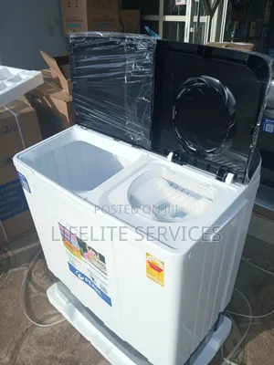 Large Capacity Pearl 12kg Washer – Clean Clothes Made Easy