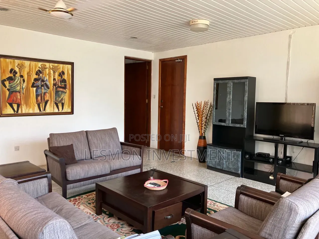 Furnished 3bdrm Mansion in Lesmon Investment, Papaye for rent
