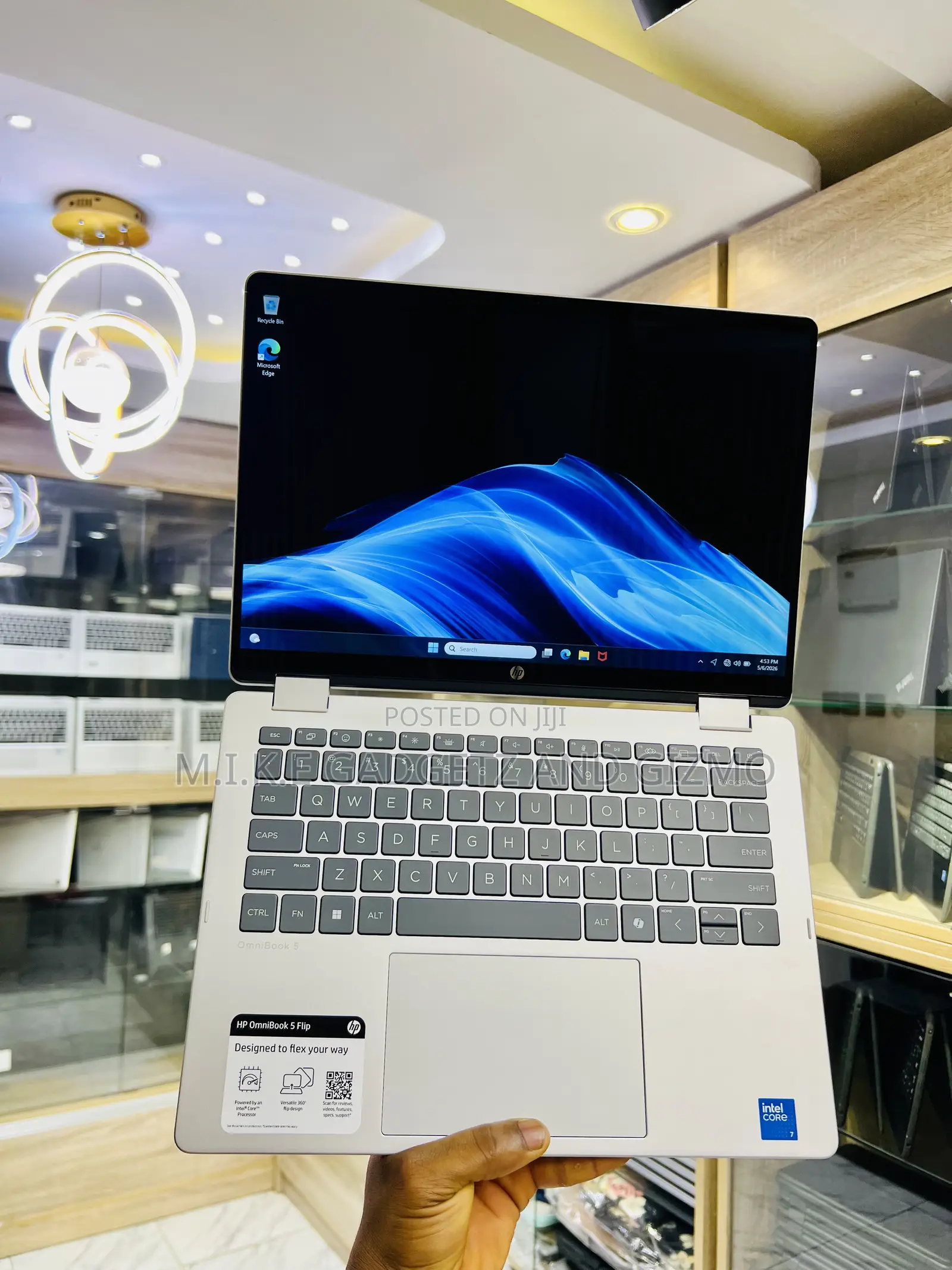 New HP OmniBook X Laptop 14-fe0097nr 16GB Intel Core i7 SSD 512GB