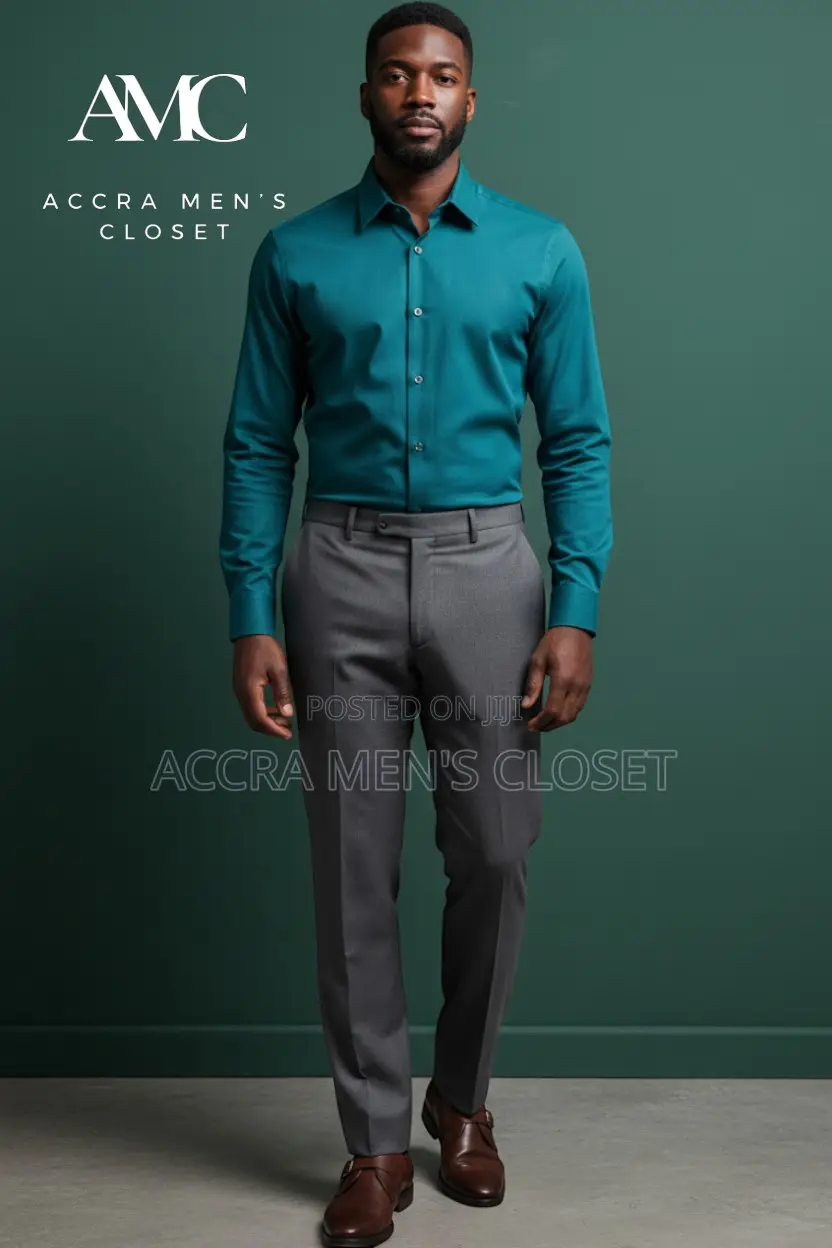 Men's Slim Fit Long Sleeve Shirts (Formal Office Shirts 10+ Colours)