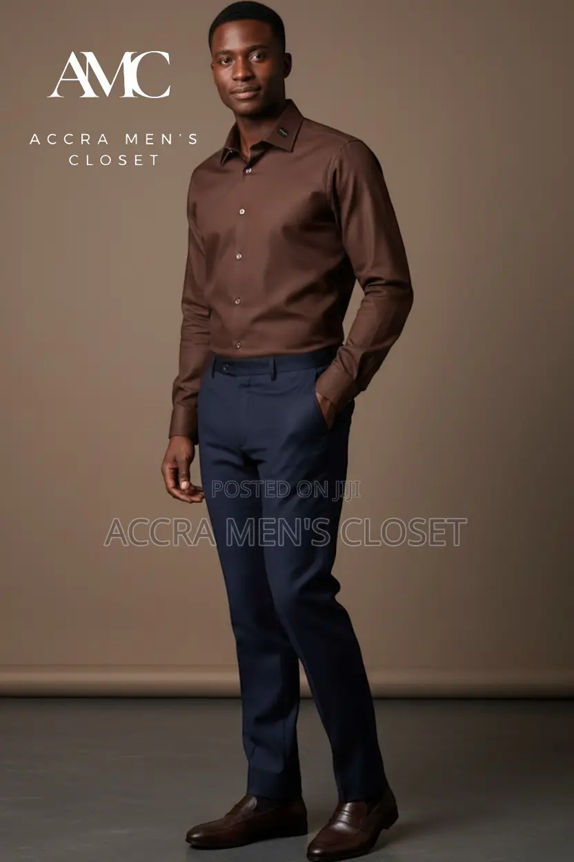 Men's Slim Fit Long Sleeve Shirts (Formal Office Shirts 10+ Colours)