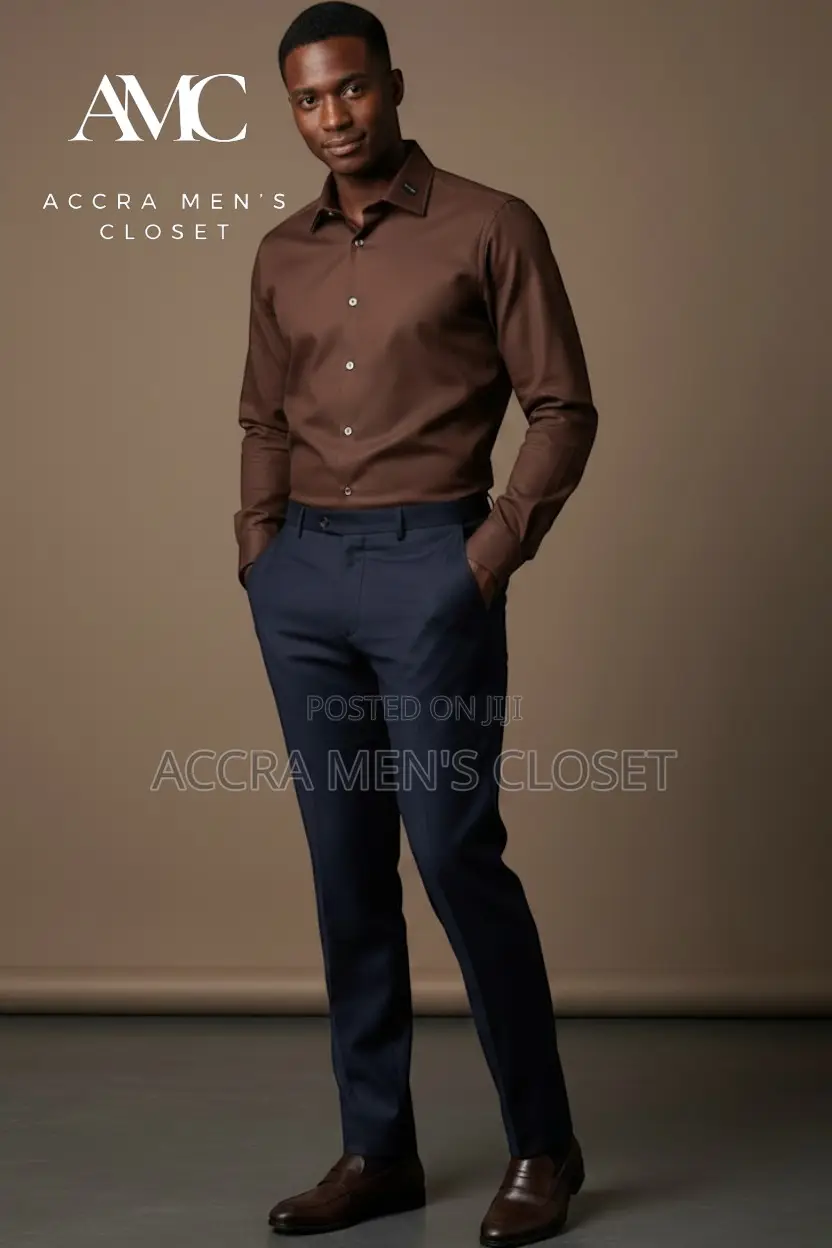 Men's Slim Fit Long Sleeve Shirts (Formal Office Shirts 10+ Colours)