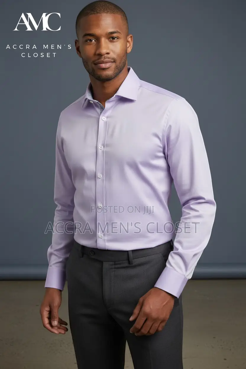 Men's Slim Fit Long Sleeve Shirts (Formal Office Shirts 10+ Colours)